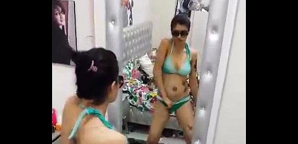  Indian Girl Dancing and Stripping in Hostel